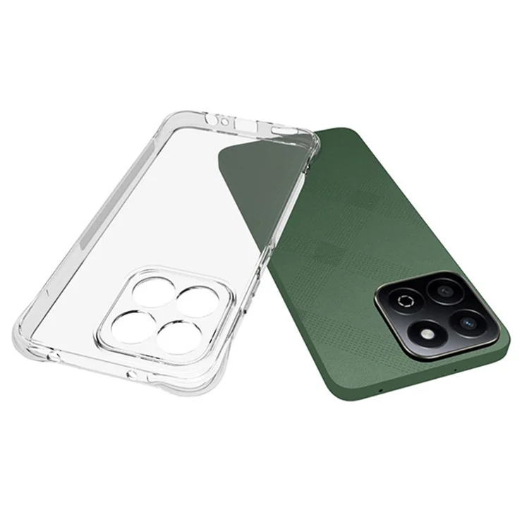 "Transparent Soft TPU Case for CW 60 Plus / Play 9T / RY 200 Smart / RY X7C. 