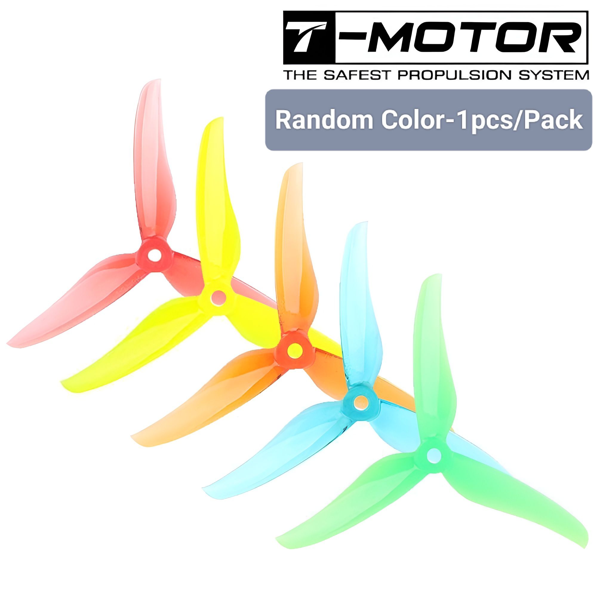 T-Motor T5146 1 pcs Tri-Blade Propeller Props Compatible 5mm Shaft for DIY Fan 775 Motor FPV Racing RC Models. 