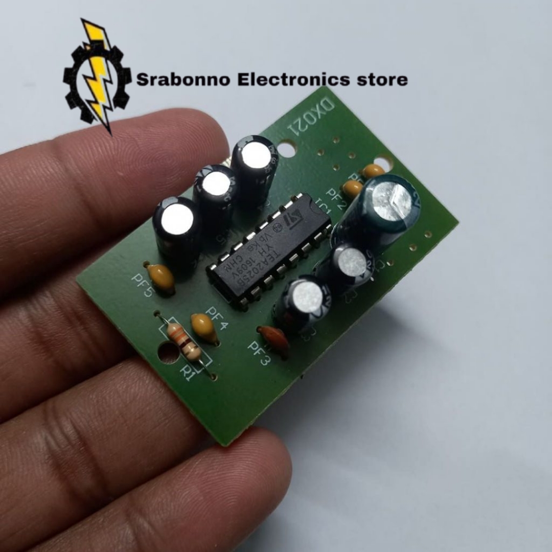 BANGLADESHI Mini DX021 TEA2025 Amplifier Circuit Board 5W Speaker TEA2025 Amplifier Board Power 9V-12V TEA2025 Subwoofer Audio Amplifier Circuit Board Audio Speaker Circuit. 