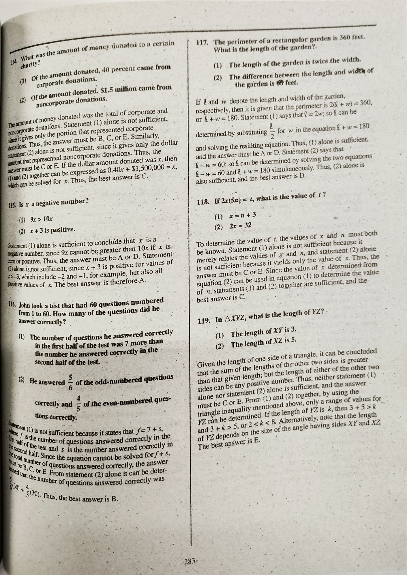 THE OFFICIAL GUIDE FOR GMAT
REVIEW BY ETS - 14th Edition. 