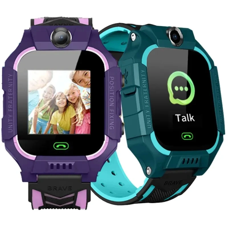 Kids Smart Watch 2026 New Sim Card Smartwatch For Children Sos Call Phone Camera Voice Chat Photo Boy Girl  Color Screen Q19