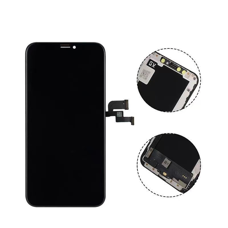 GX AMOLED Screen For iPhone X Xs Max 11 Pro Max 12 Mini 12 Pro Max 13 LCD Display 3D Touch Screen Digitizer Assembly Replacement. 