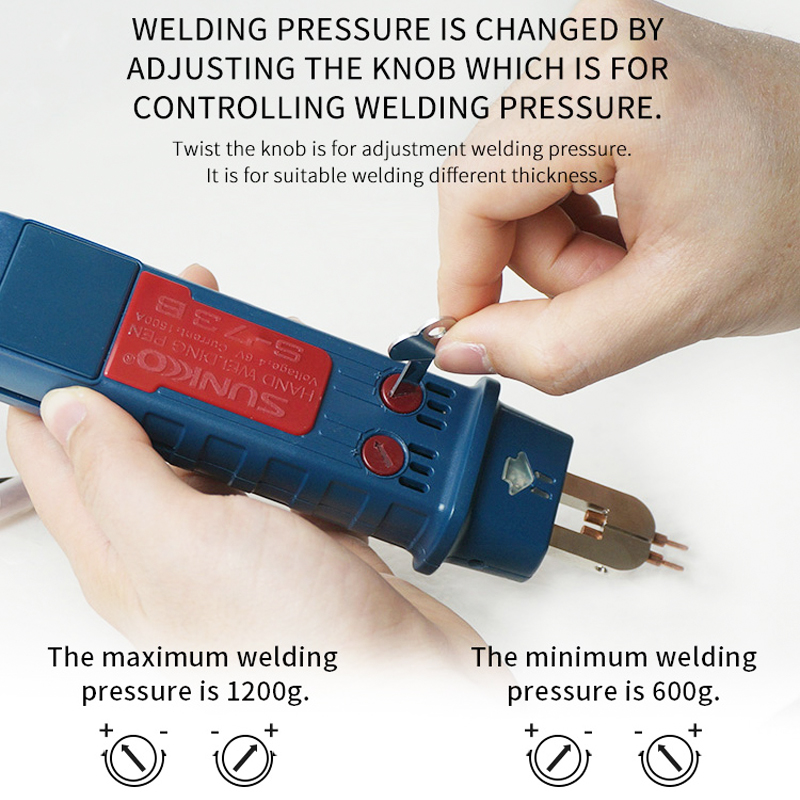 SUNKKO 73B Integrated Spot Welding Pen Automatic Trigger Switch Handheld Welding Pen Use For 737G+ 737DH DIY Battery Spot Welder. 