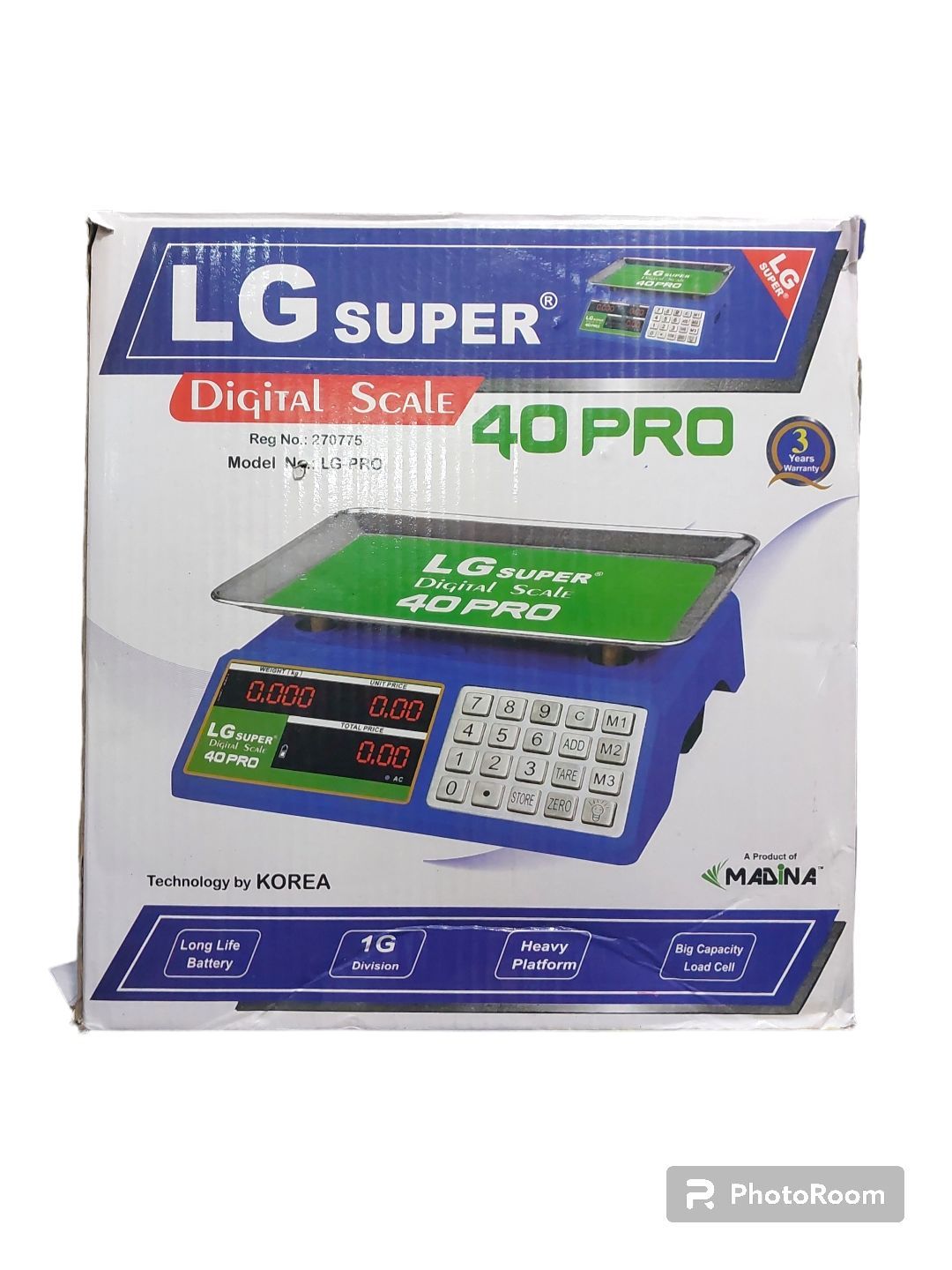 40KG LG Super Digital Scale 40Pro. 