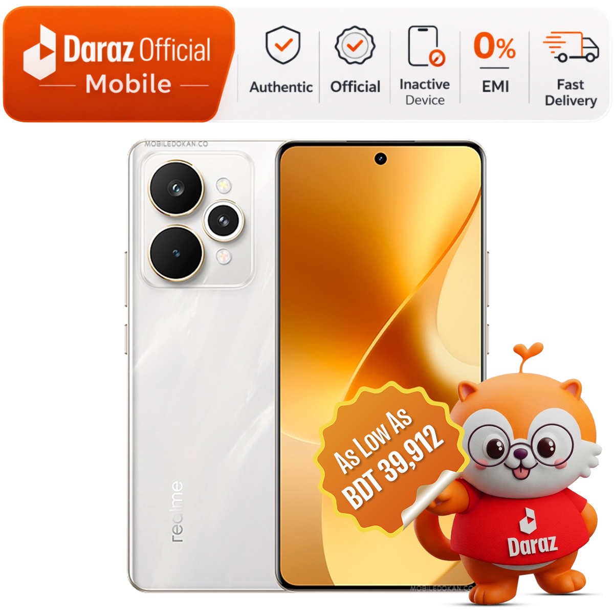 Realme 15 | 12GB RAM+256GB ROM | 6.77" AMOLED Display | 1 Year Official Warranty