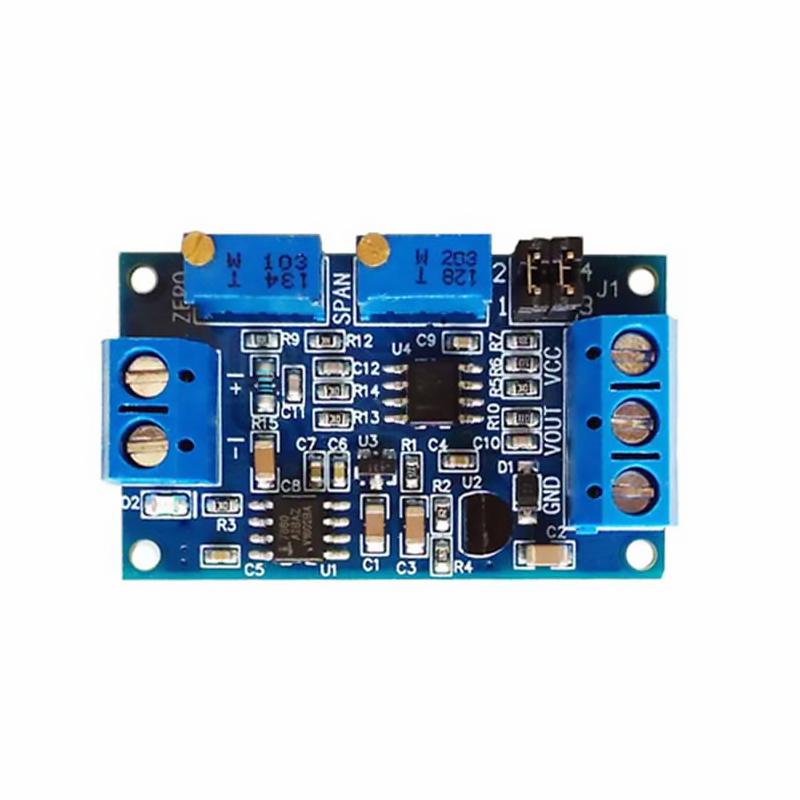 Current To Voltage Module 0 -20mA/4 -20mA to 0- 3.3V/0 -5V/0 -10V Voltage Transmitter Signal Converter Module. 