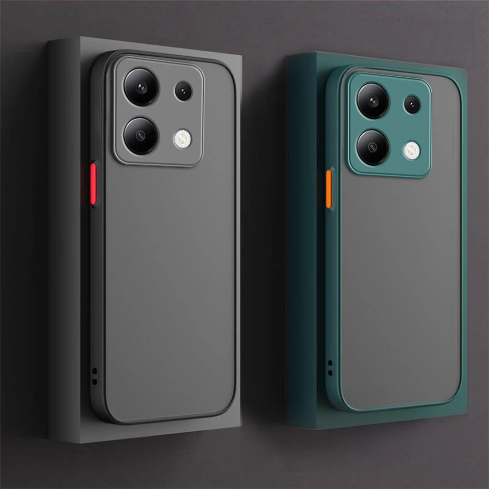 Xiaomi Redmi note13 4g Shock proof matte finish mobile back cover