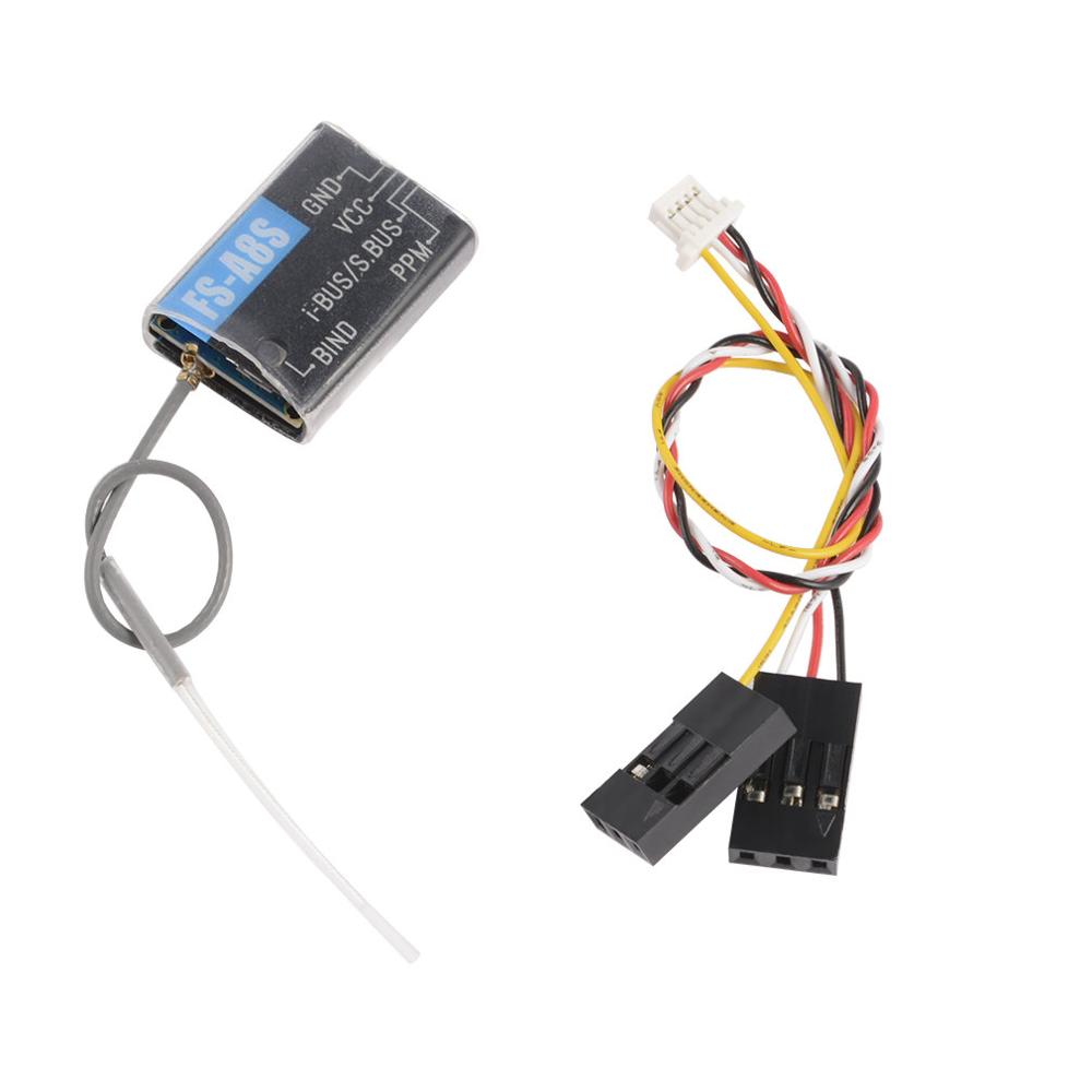 FlySky FS-R6B  FS-GR3E FS-IA10B  IA6B X6B FS-A8S receiver receptor para i6 i10 CT6B T6 TH9x transmisor de Control remoto partes. 