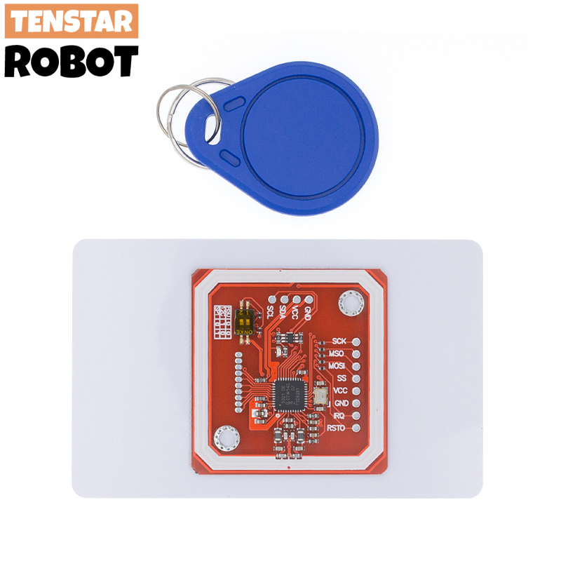 TENSTAR ROBOT PN532 NFC RFID Wireless Module V3 User Kits Reader Writer Mode IC S50 Card PCB Attenna I2C IIC SPI HSU. 