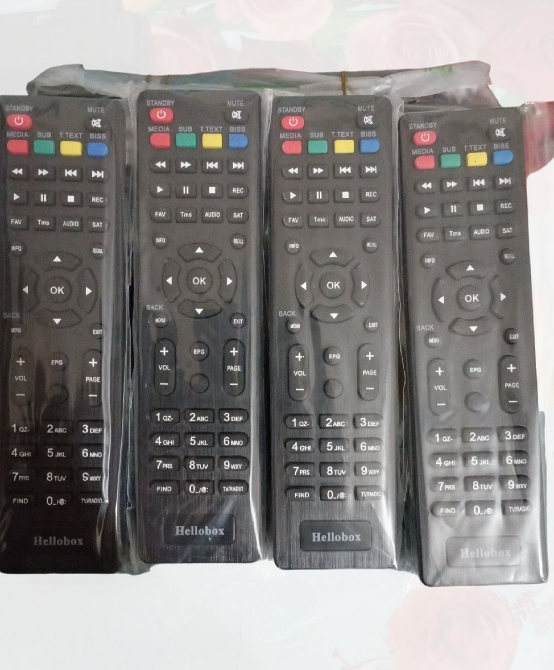 Hellobox 6 HD Receiver Remote. 