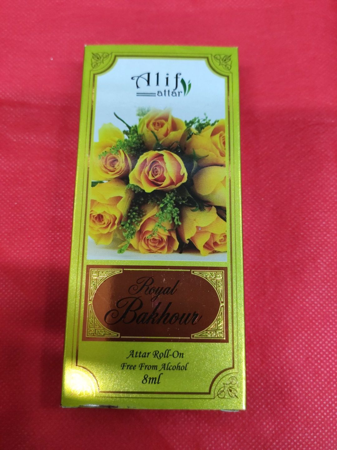 Alif Royal Bakhour Pocket Perfume Premium Roll-On Attar 6 ml