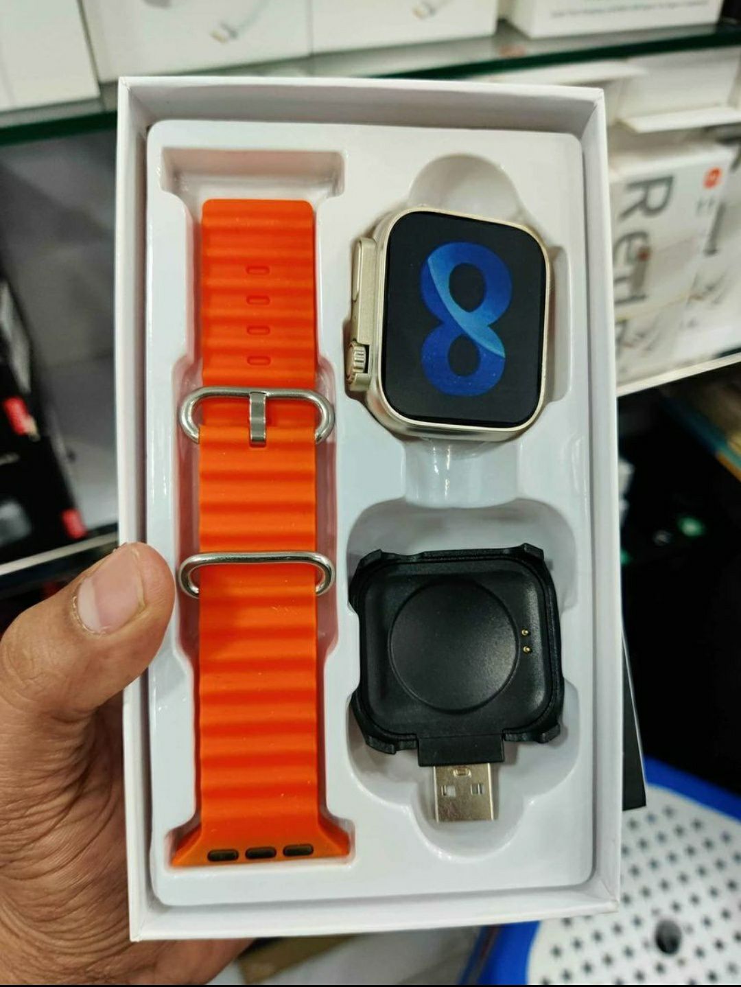 T500 Ultra Smart Watch Series 8 - A Real 49mm Masterpiece -  Elevate  Your  Style  and  Functionality. 