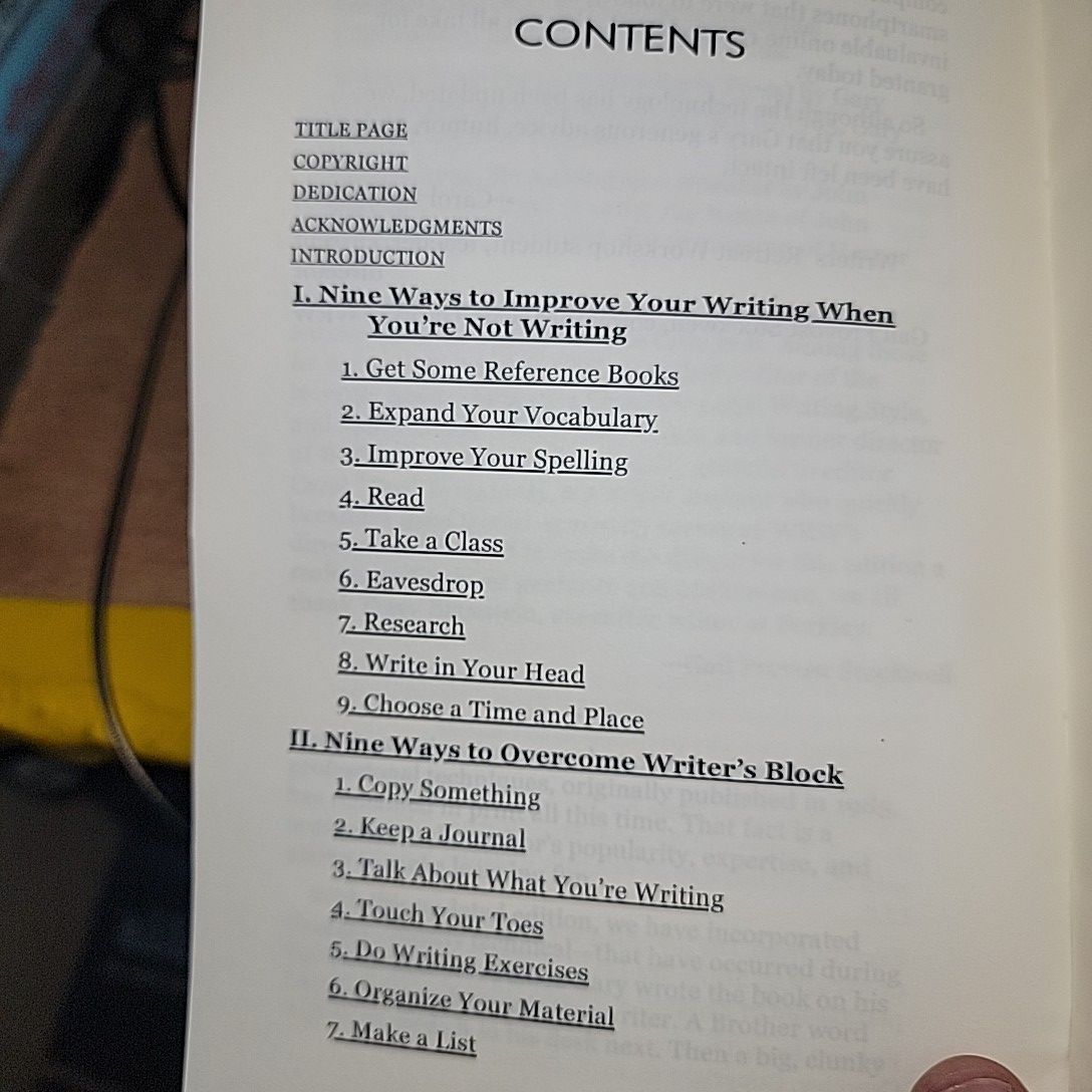 100 Ways to Improve Your Writing By Gary Provost. 