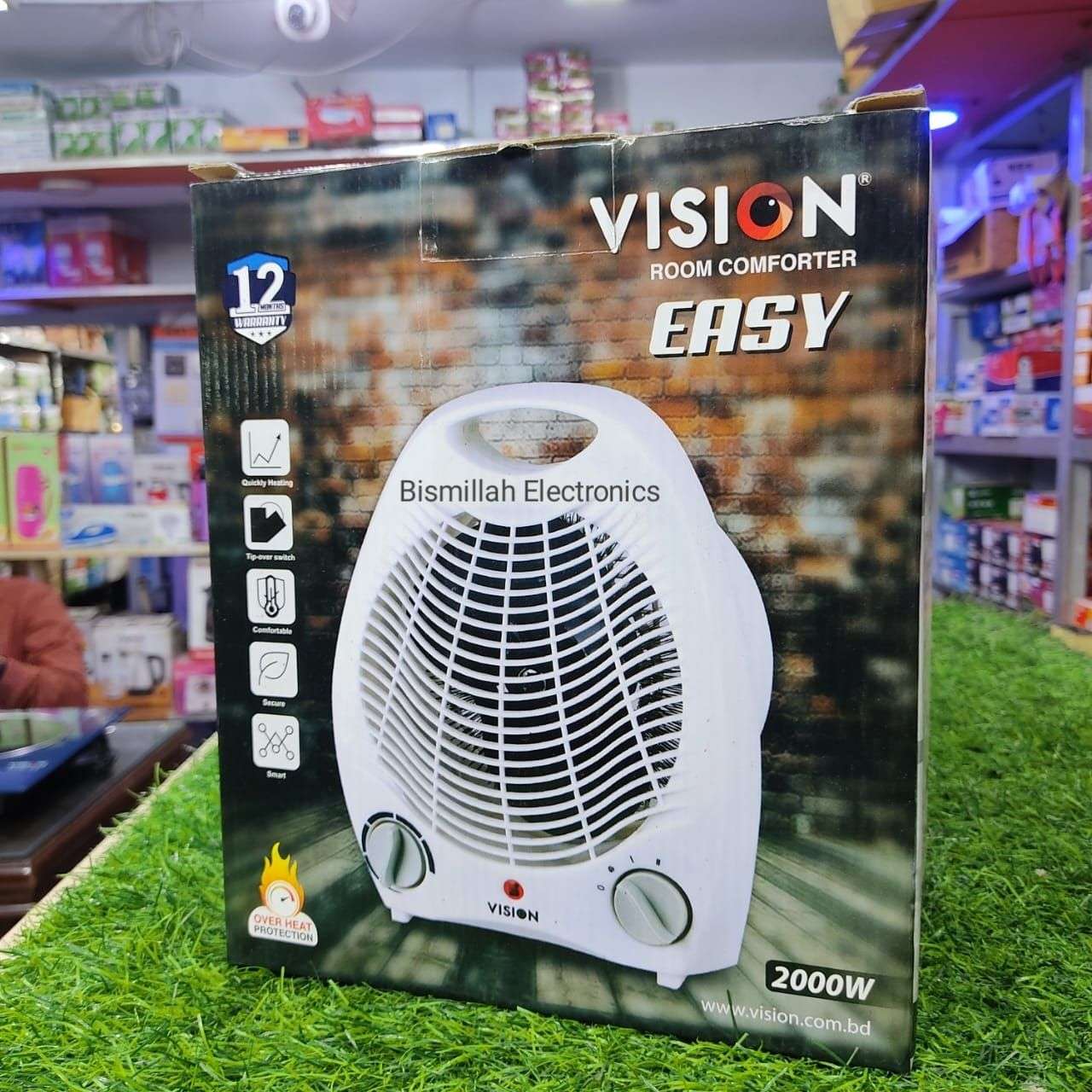 Portable Fan Heater 2000W - China Fan Heater and Electric Heater price