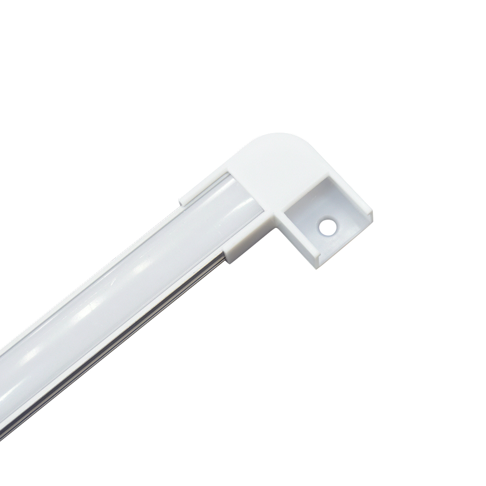 17x7mm (5pcs) 0.5m U Shape Aluminum Extrusion Profile Channel with PC Diffuser and Accessories Do Not Include Led Strips. 