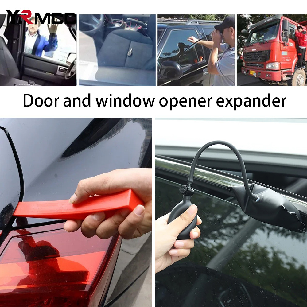 Universal Car Opening Kit Car Door Window Open Tool Key Wedge Auto Air Pump Bag Lock Out Emergency Tool Kit Unlock Repair Tools. 