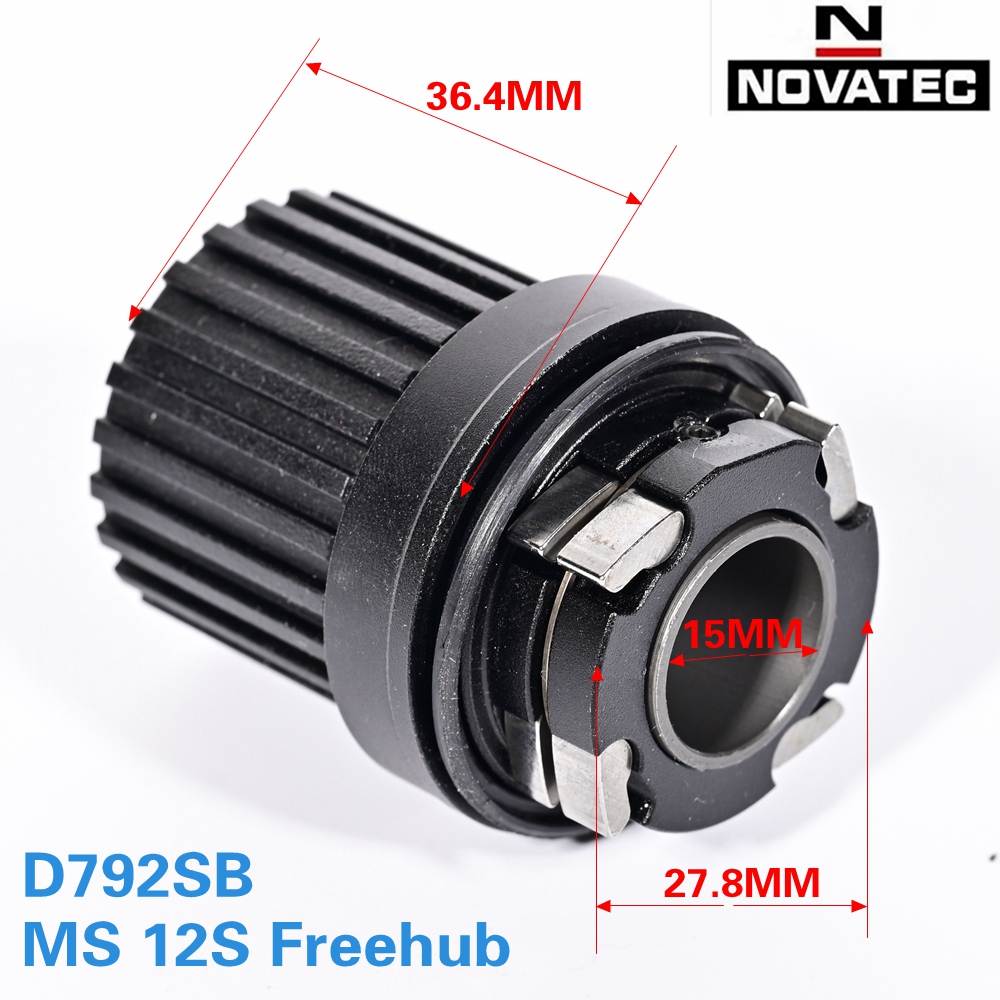 Novatec bicycle hubs Repair Parts Freehub Body Upgrade Replacement MS 12-Speed HG 8-11 Speed Cassette Body. 