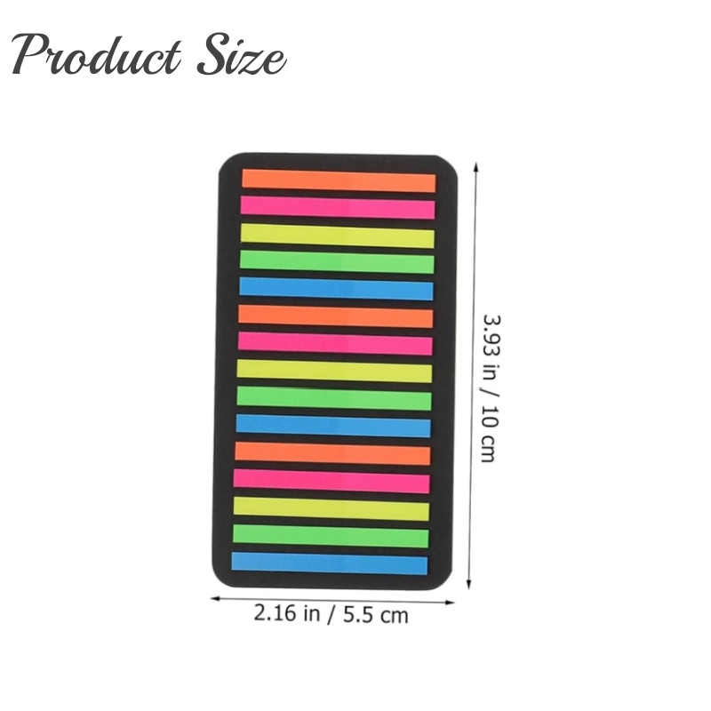 Professional Highlighter Index Sticky Strips, Book tabs tag Reading Markers, Clear See Through Sticky Notes. 