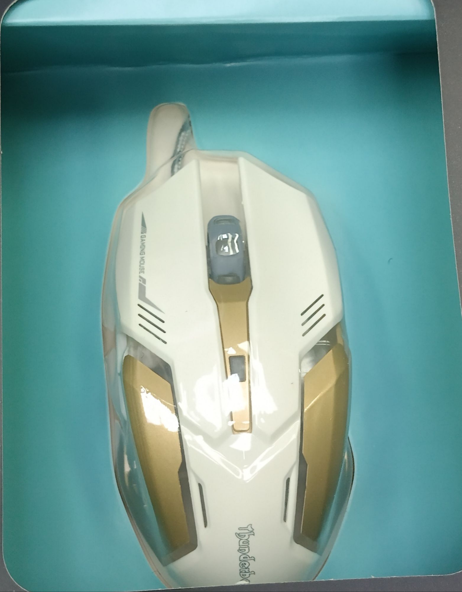 Gaming Mouse, Wired PC Entry Level Mouse with RGB Backlit and Adjustable DPI, Ergonomic Office Laptop Mouse, Computer Gamer Mouse with 7 Responsive Buttons for Windows/Mac/Linux/Chrome