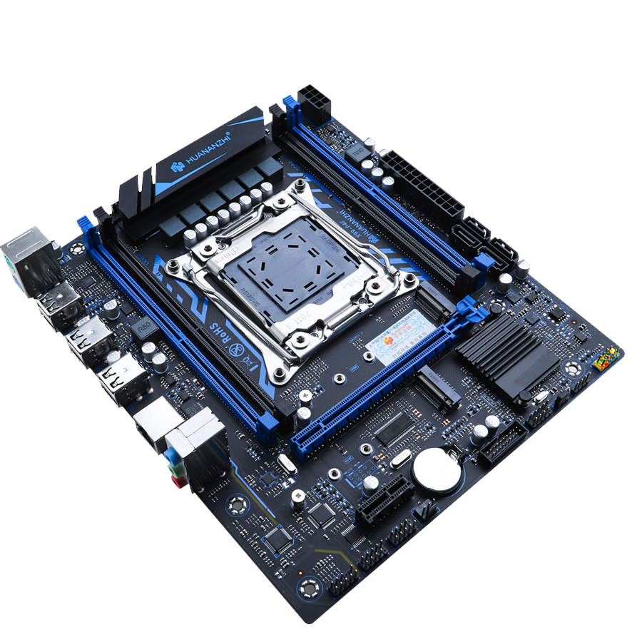 HUANANZHI X99 P4F LGA 2011-3 XEON X99 Motherboard with Intel E5 2650 V4 Support DDR4 NON-ECC memory combo kit set NVME SATA. 