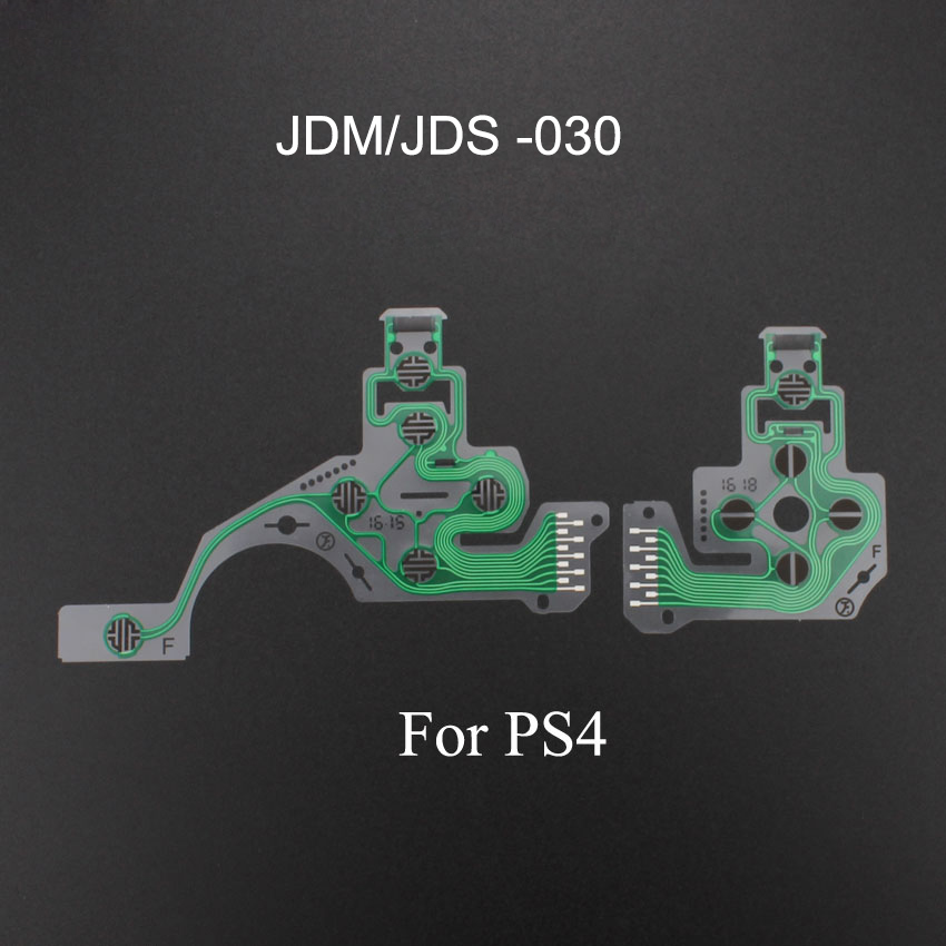YuXi JDM JDS 001 010 011 030 040 055 for DS4 Conductive Film Keypad for PS4 Pro Slim Controller PCB Circuit Ribbon. 