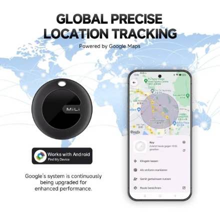 MiLi MiTag Android Location Tracker Device – Compatible with Google’s Find My Device(24 Months replacement warranty)