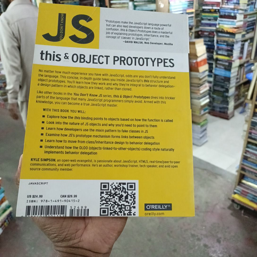 You Don't Know JS: this & Object Prototypes

Book by Kyle Simpson. 