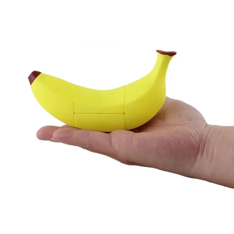 New FanXin Banana Fruit Cube Banana Magic Cube Speed Puzzle Cube Toys Gift. 