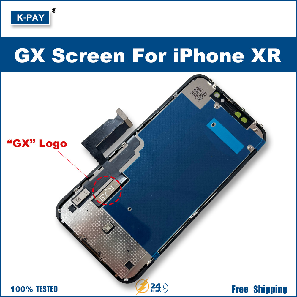 GX Screen For iPhone XR Display Best GX LCD For iPhone XR LCD Screen INCELL Digitizer Assembly Replacement. 