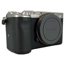 Sony a7C Mirrorless Camera (Black). 