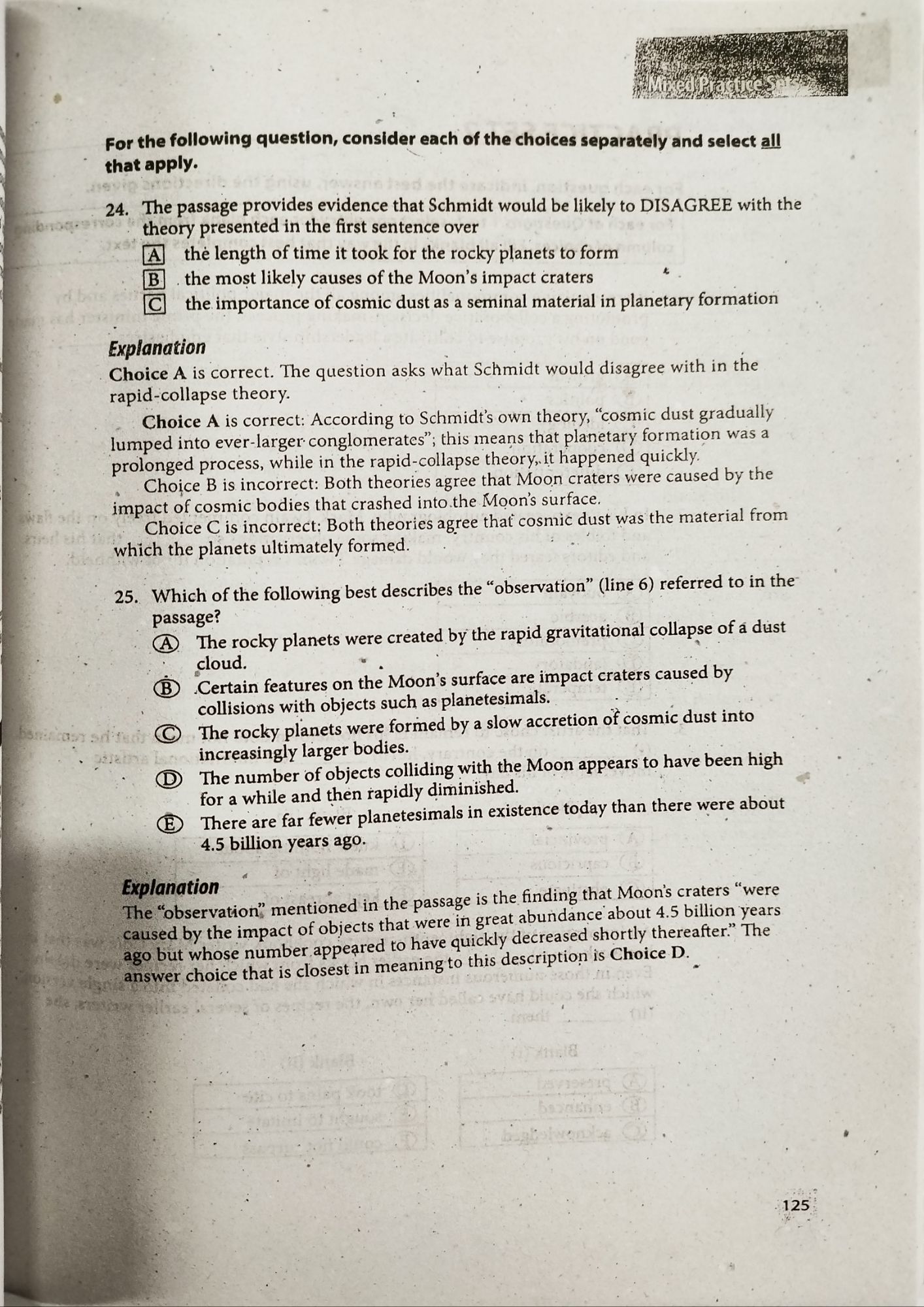 GRE VERBAL REASONING BY ETS - VOLUME 1. 