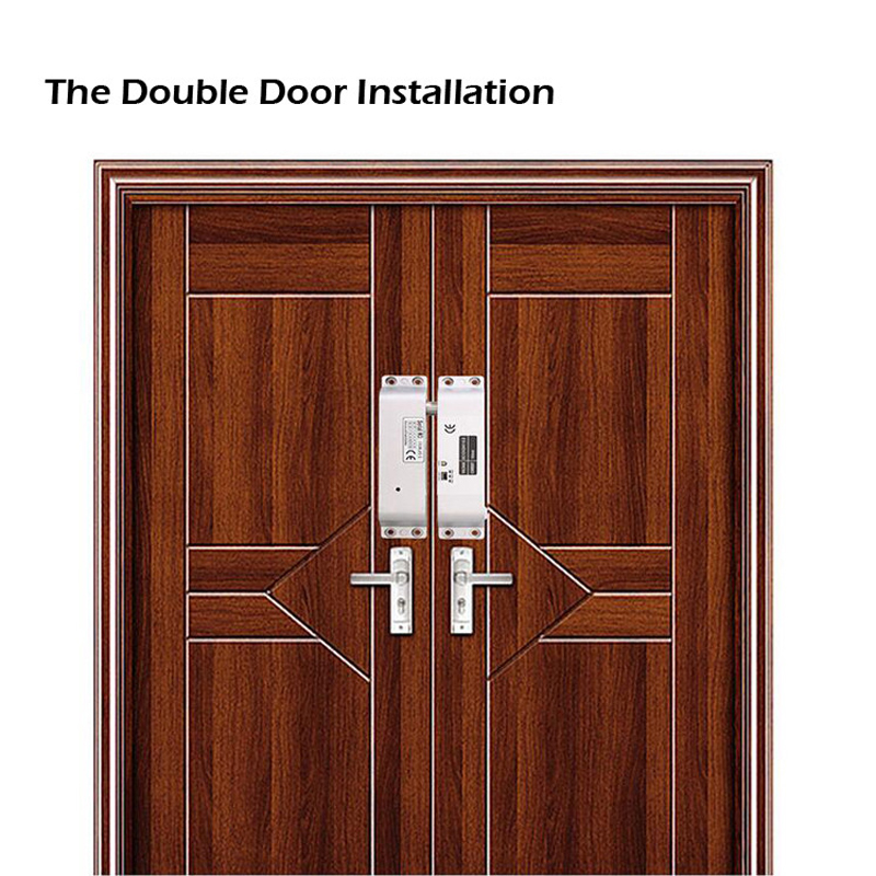 Electric Mortise Locks Drop Bolt Lock DC12V Smart Electronic with Adjustable Time Delay Fail Safe Mode for Access Control. 