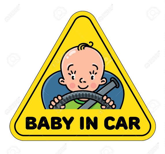Premium Quality Baby In Car Sticker