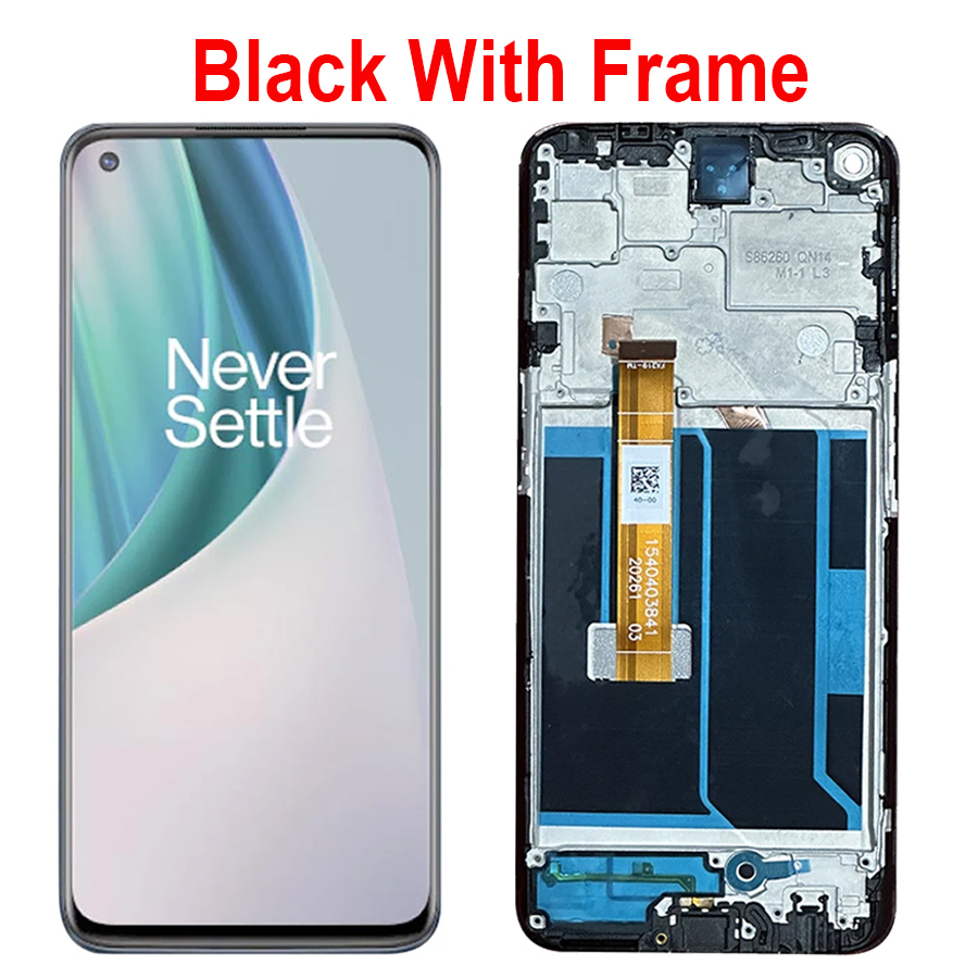 6.49" New For OnePlus Nord N10 5G LCD Display Screen Touch Panel Digitizer For One Plus Nord N10 BE2029 Screen Replacement. 