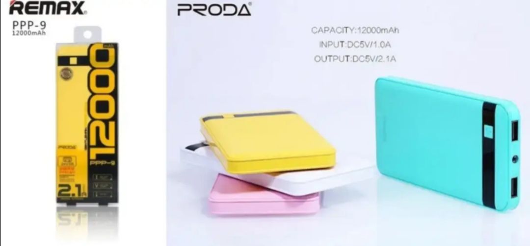PRODA Power Bank Stylish appreance intelligent output high quality Battery your best charging Partner