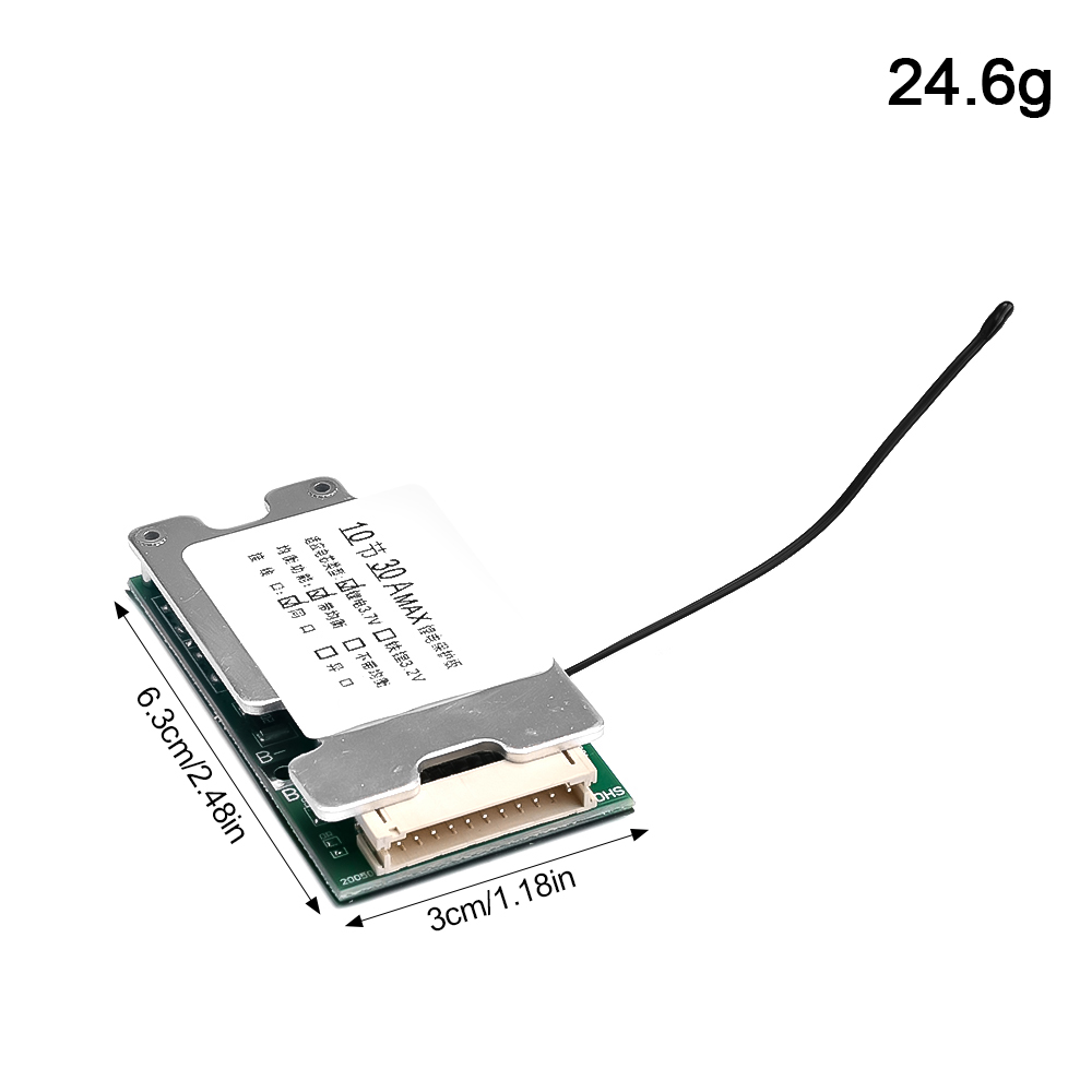BMS 10S 36V 30A Lithium Battery Charge Board PCB 18650 Battery Balanced Protection Board Li-ion Cell Balancer for Electric Car. 