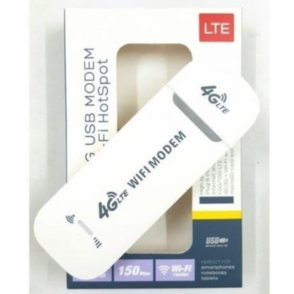 3G/4G LTE All Operator SIM Supported WiFi Modem & Wi-Fi HotSpot Wireless USB Dongle (150Mbps,). 