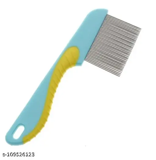 Stainless steel hair lice flea comb for cats and dogs