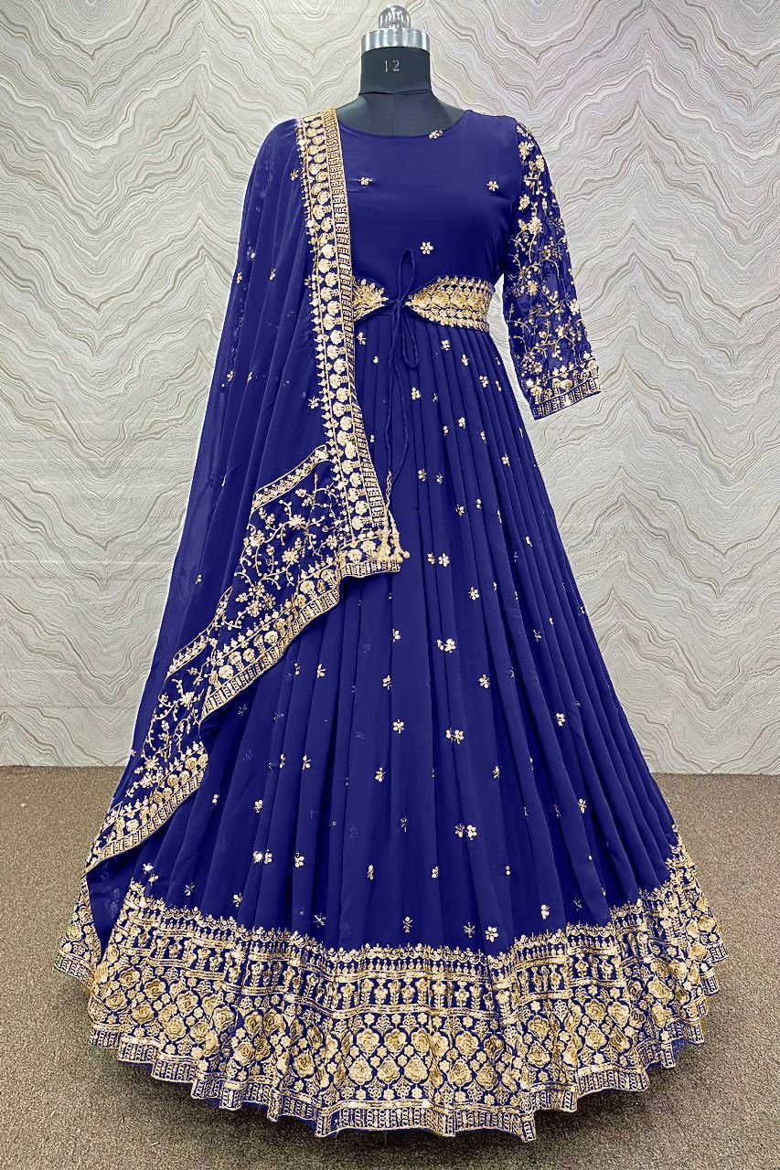 new Indian Weightless belt gorgetta party dress. 