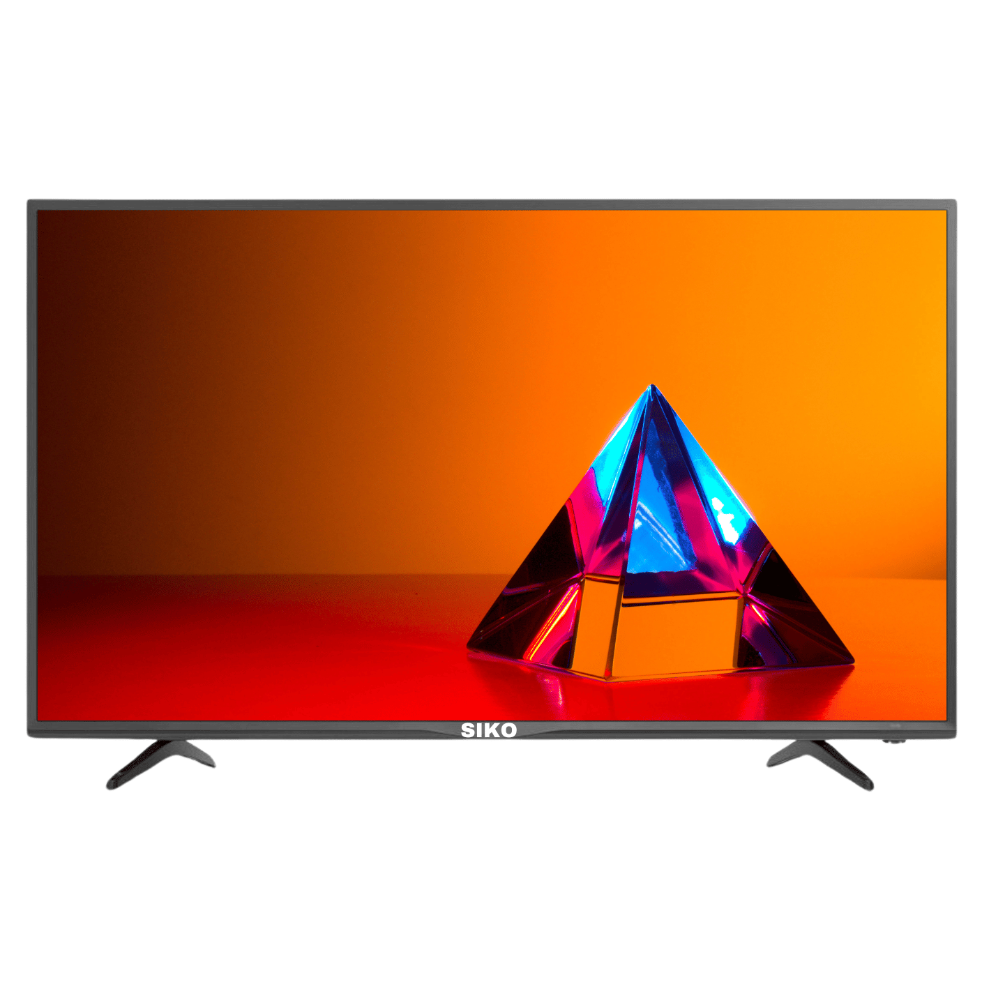 SIKO 32inch Tempered Glass Voice Control Smart Television. 2GB Ram 16GB Rom Android Verison-13 Processor 4 Core. Soundbar System  And Voice Control Television With Google Assistant. Model: 32D7. 