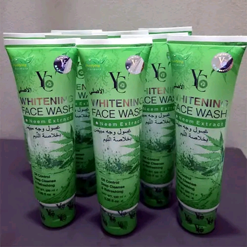 YC Whitening Face Wash Neem Extract 50ml & 100ml (1Pc). 
