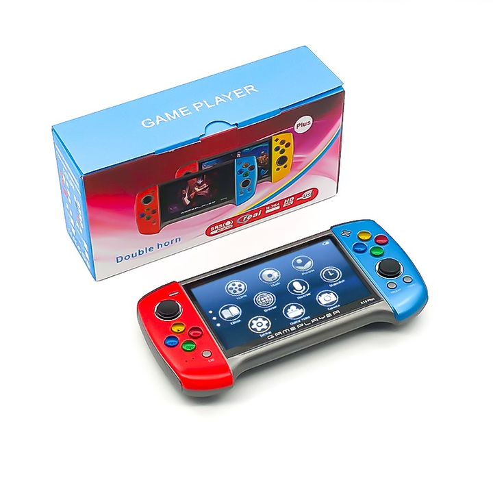 X19 Plus 5.1 Inch Portable Retro Video Game Console Handheld Game Player Consolas De Videojuegos. 