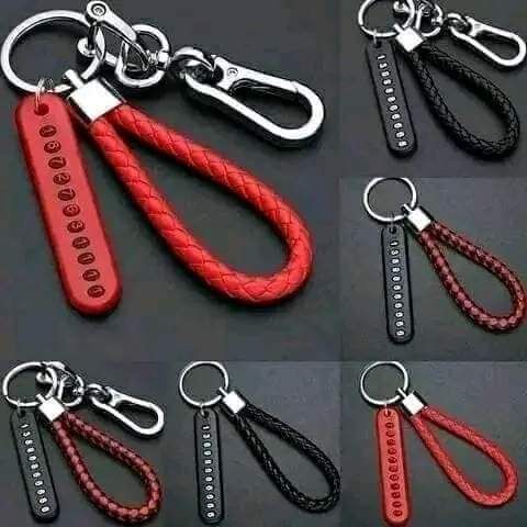 Key Ring With Phone Number
