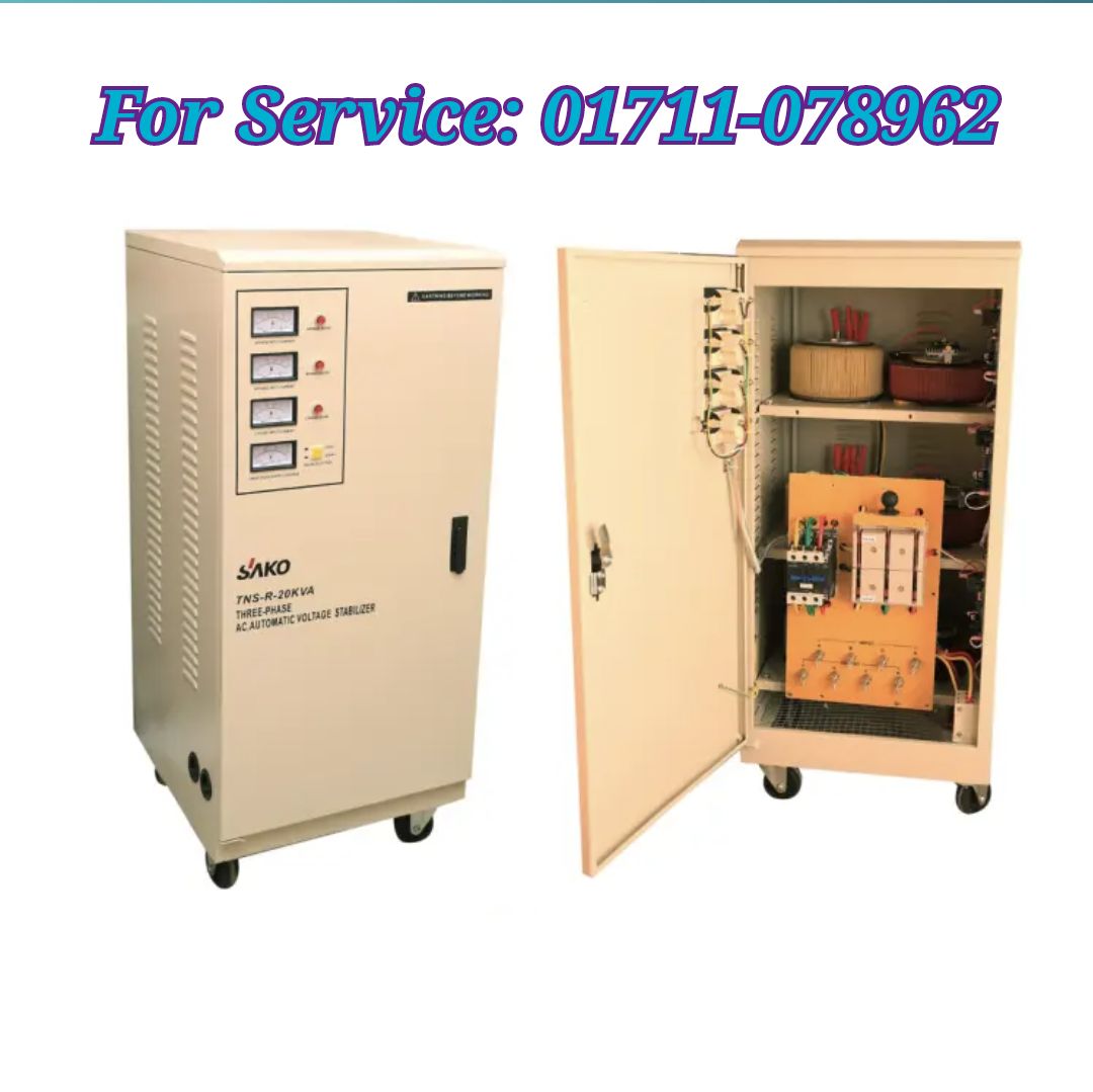 20kva Automatic Voltage Stabilizer (Lift Model) 20KVA 3Phase Servo Type