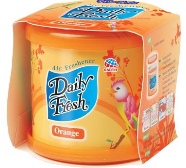 Daily Fresh Orange Gel Air Freshener,70g