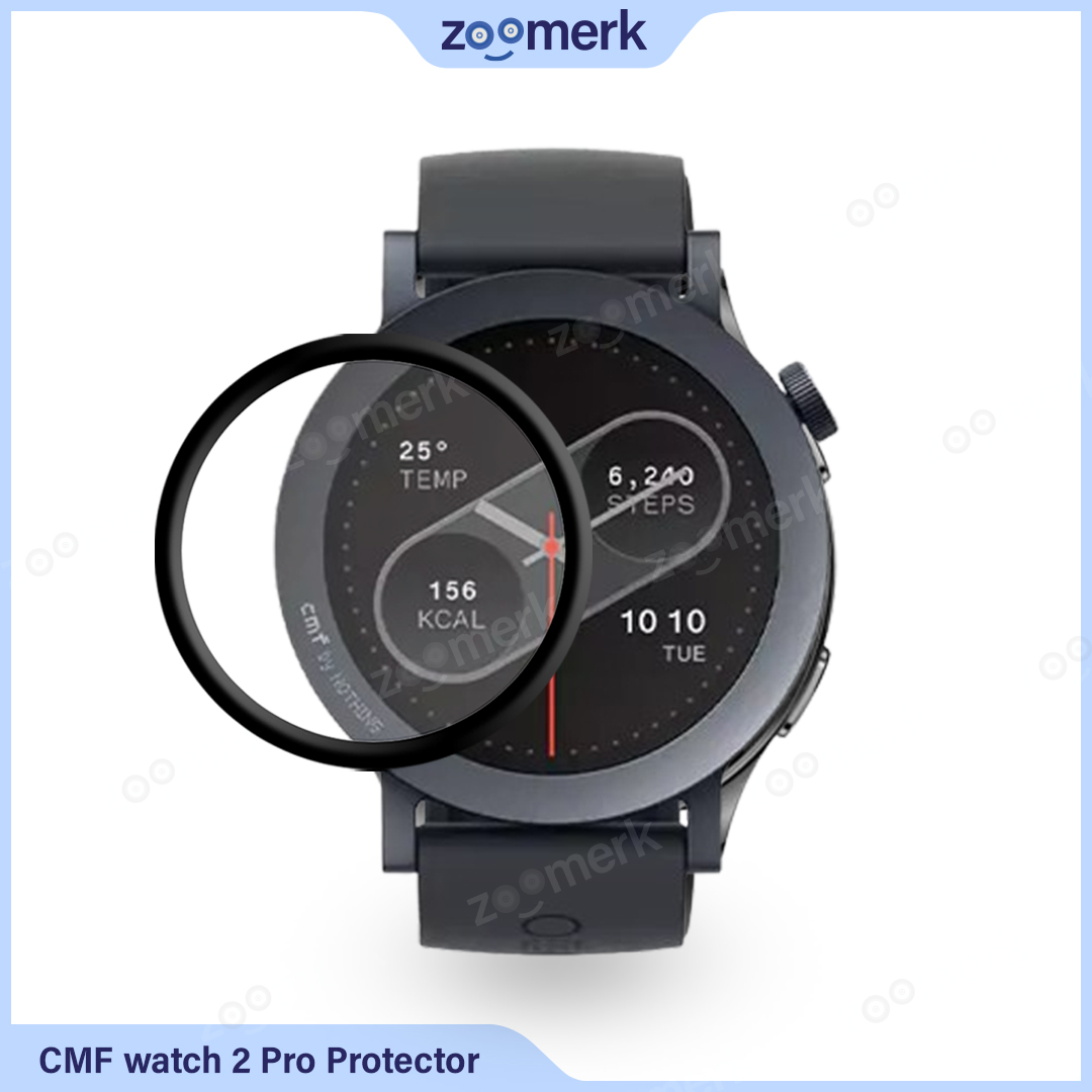 CMF Watch 2 Pro Screen Protector – Full Coverage, Anti-Scratch, Anti-Fingerprint, Bubble-Free Film