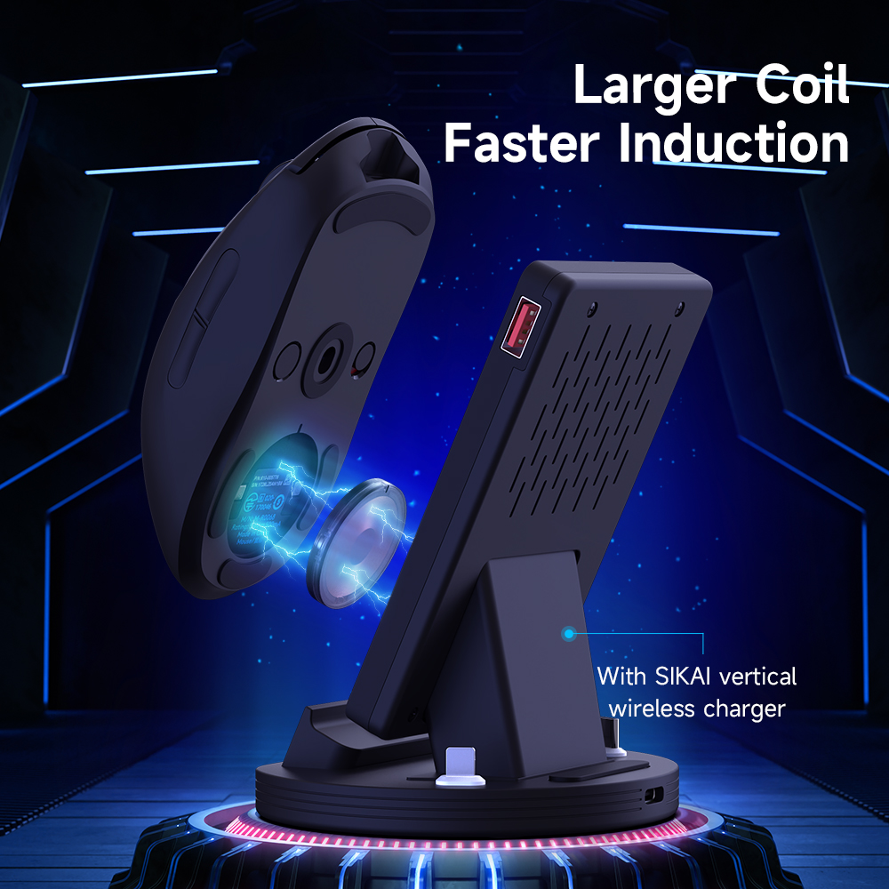 For Logitech Mouse Wireless Charging QI Module Base for Logi G502 G703 G903 G Pro X GPW Wireless Charger Mouse Accessories. 