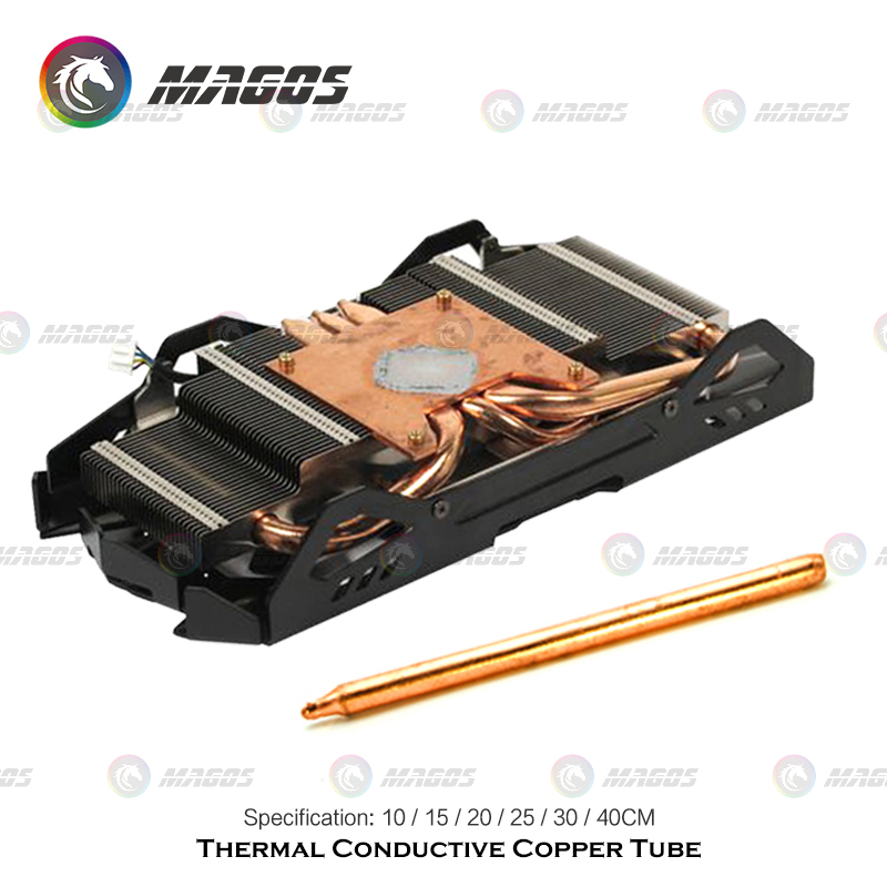 Laptop Heatpipe Pure Copper Tube Tubing For Computer Notebook GPU Cooling CPU Air Cooler Heat Pipe Flat or Round 150mm-400mm. 