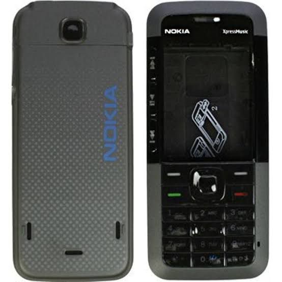 For Nokia 5310 Front & Back Side Mobile Casing / Housing With keypad. 