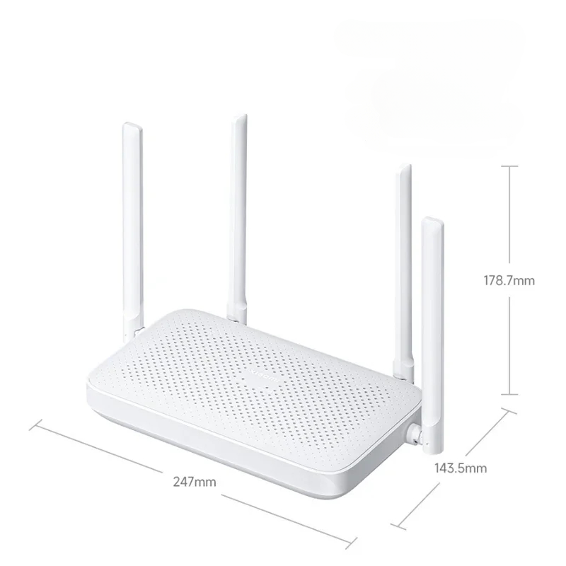 Xiaomi Router AX1500 WiFi 6 2.4/5GHz Mesh System Dual Band Gigabit Work with Mi Home App Network Cable Wifi Extender Port MiWifi. 